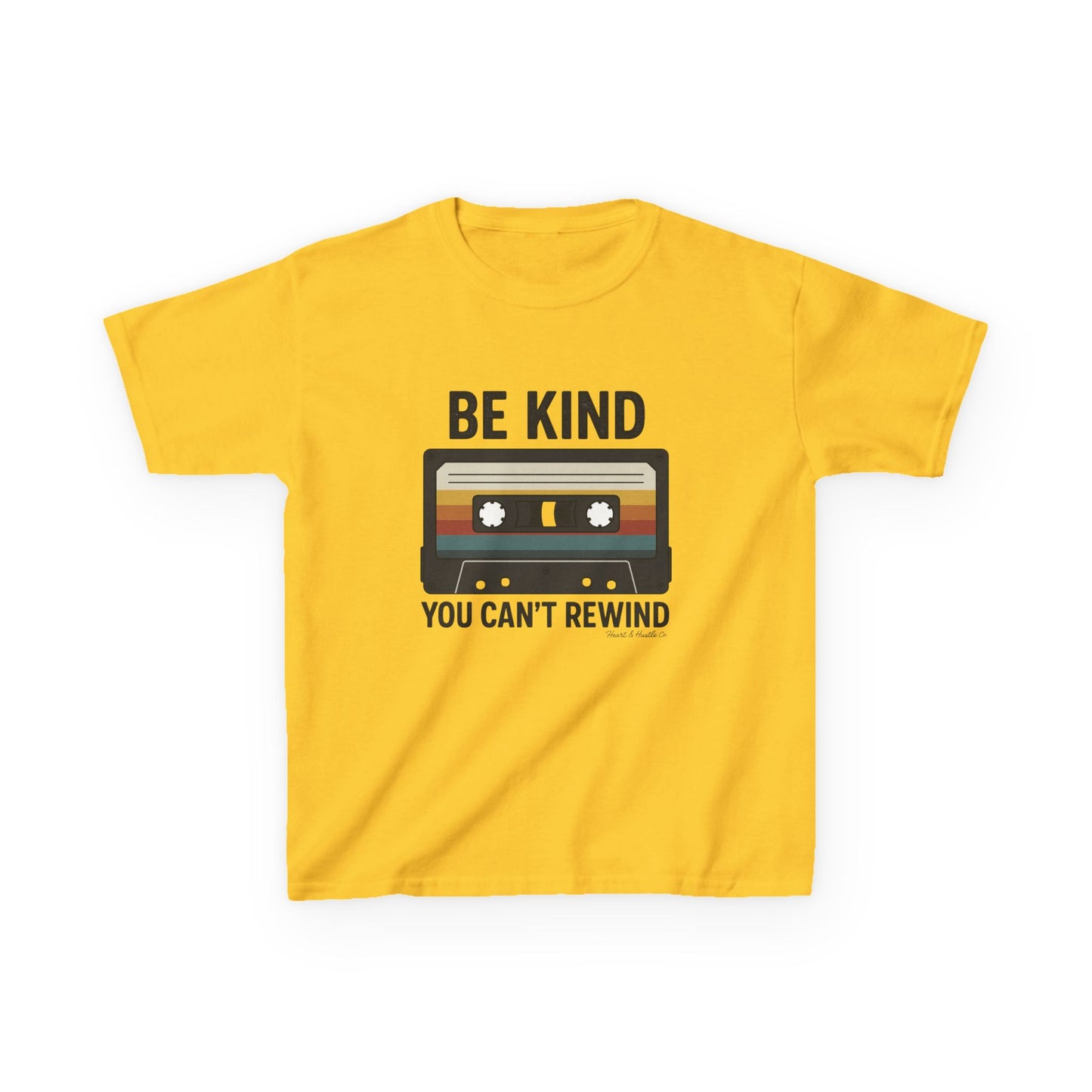 Be Kind – You Can’t Rewind Retro Cassette Tee
