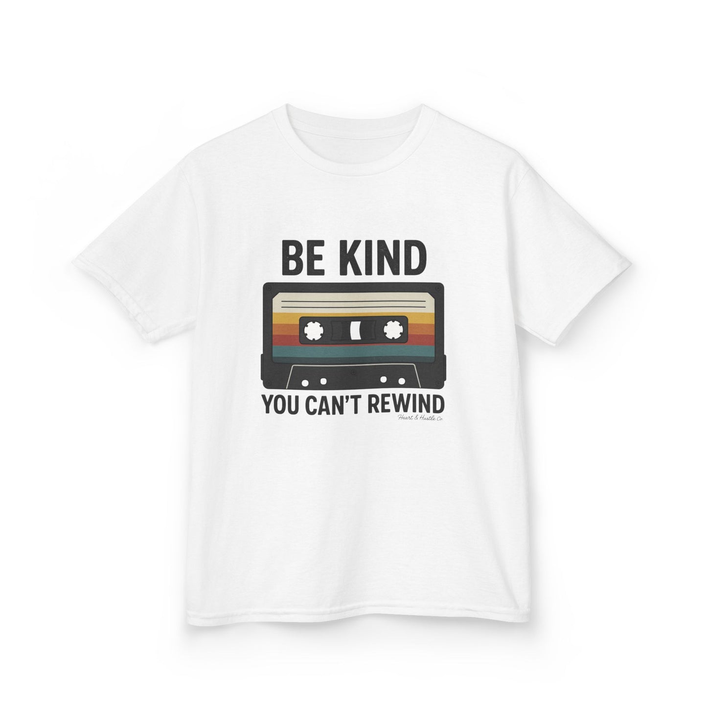Be Kind – You Can’t Rewind Retro Cassette Tee