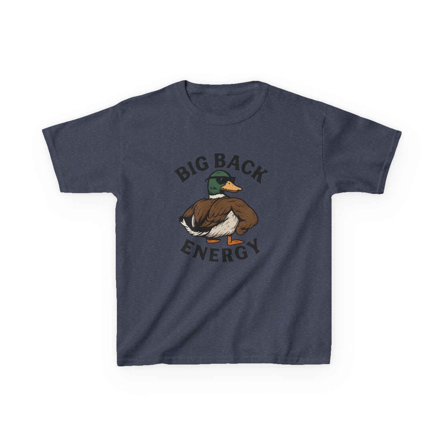 Duck-Themed Kids Tee - Big Back Energy, Fun Apparel for Kids, Birthday Gift, Playdate Essential, Summer Wear, Animal Lover Shirt