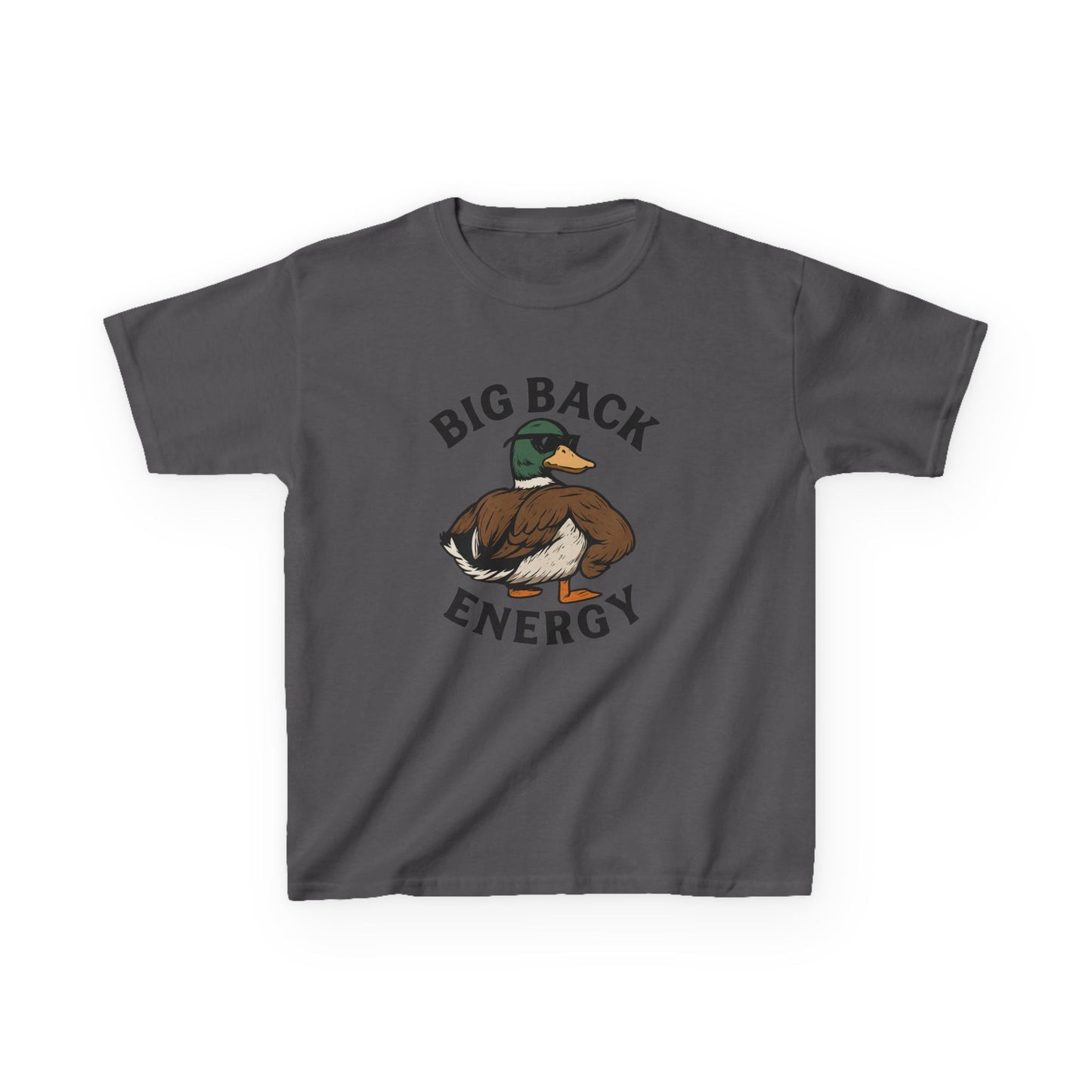 Duck-Themed Kids Tee - Big Back Energy, Fun Apparel for Kids, Birthday Gift, Playdate Essential, Summer Wear, Animal Lover Shirt