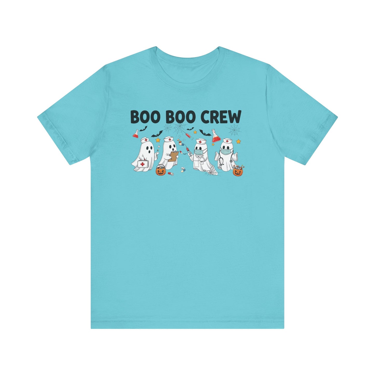 Boo Boo Crew T-Shirt - Fun Halloween Tee, Unisex Tee, Cute Ghost Shirt, Fall Fashion, Halloween Costume Top