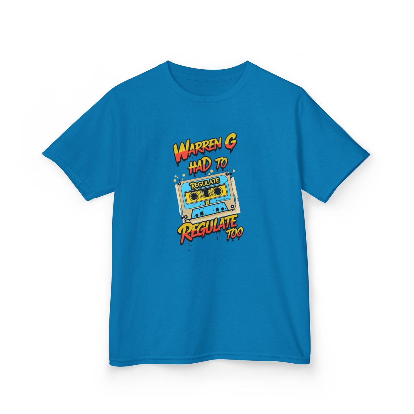 “Regulate Too” Kids Tee – Retro Hip-Hop Inspired