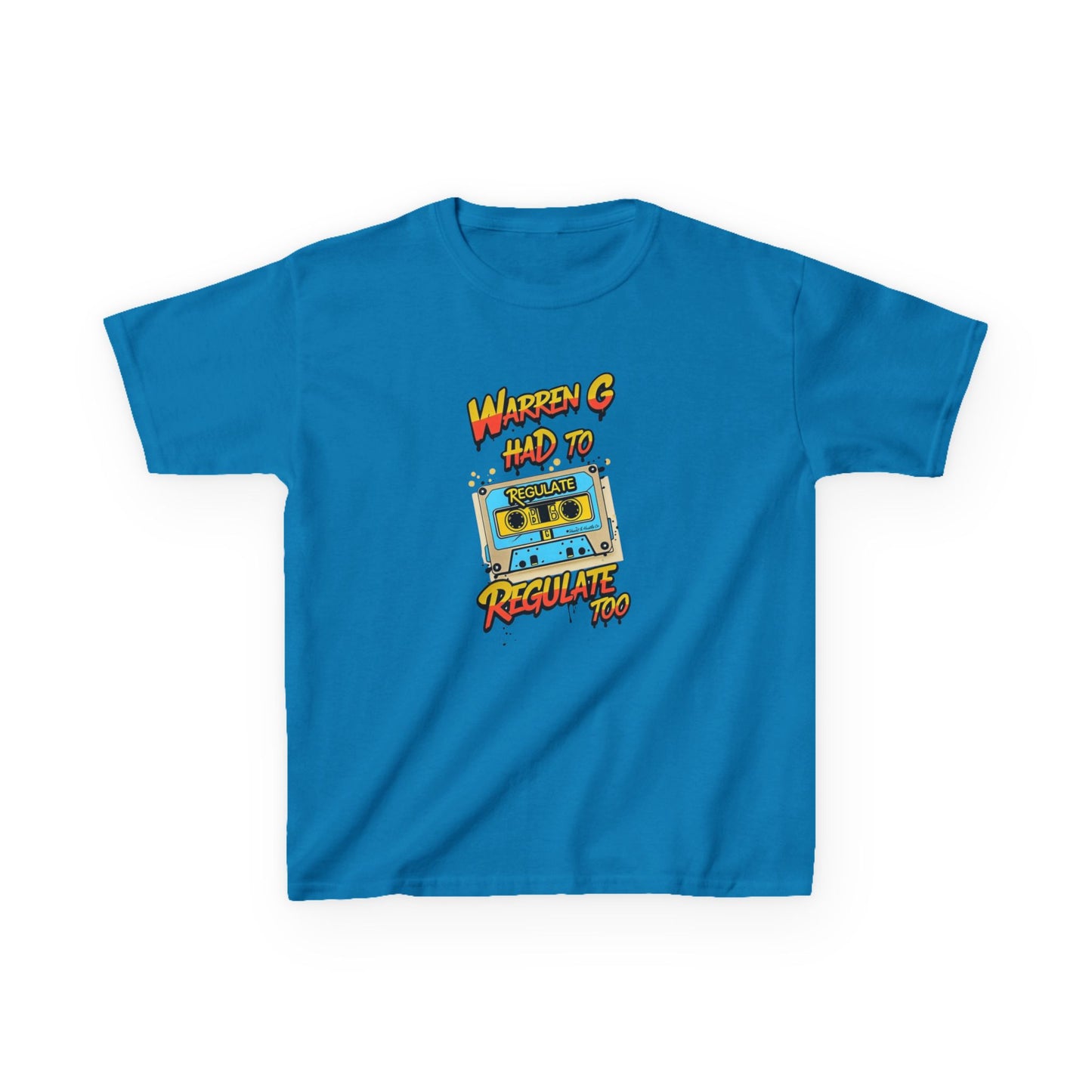 “Regulate Too” Kids Tee – Retro Hip-Hop Inspired