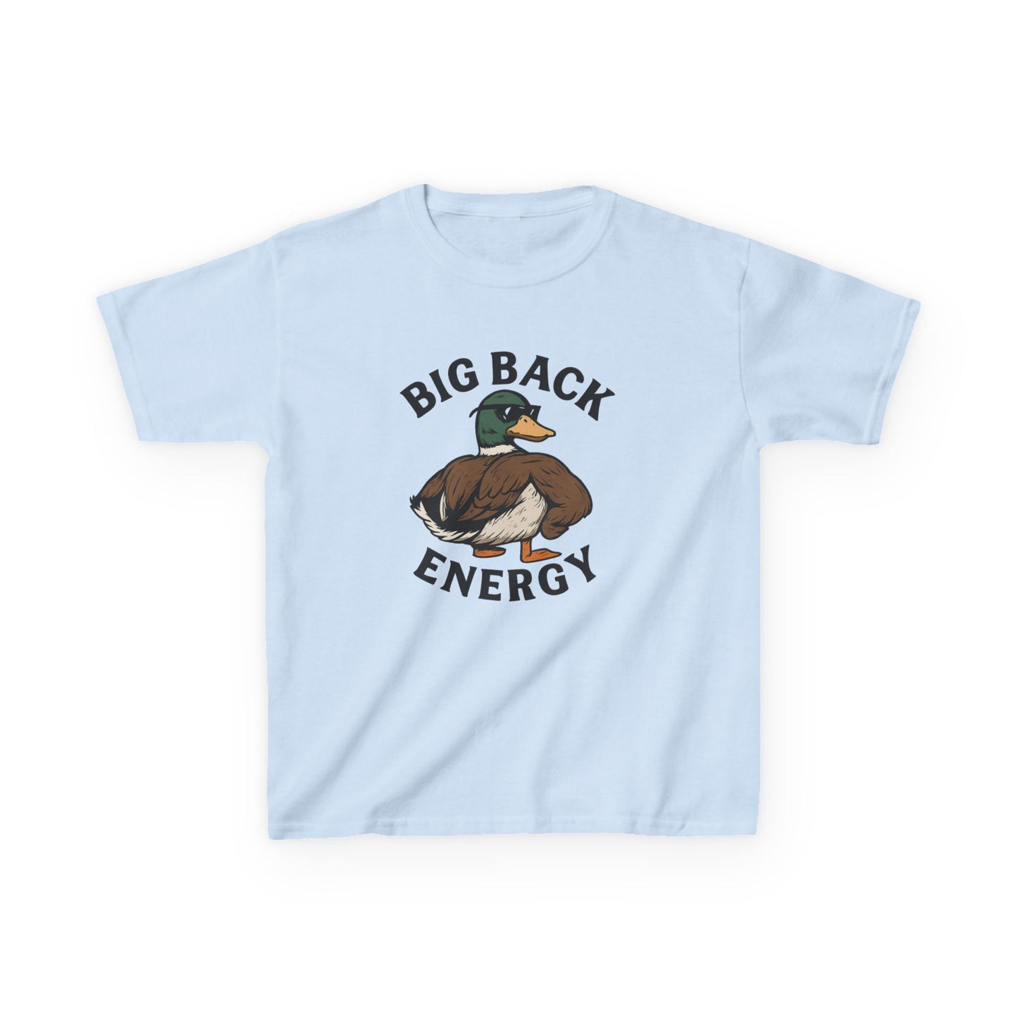 Duck-Themed Kids Tee - Big Back Energy, Fun Apparel for Kids, Birthday Gift, Playdate Essential, Summer Wear, Animal Lover Shirt