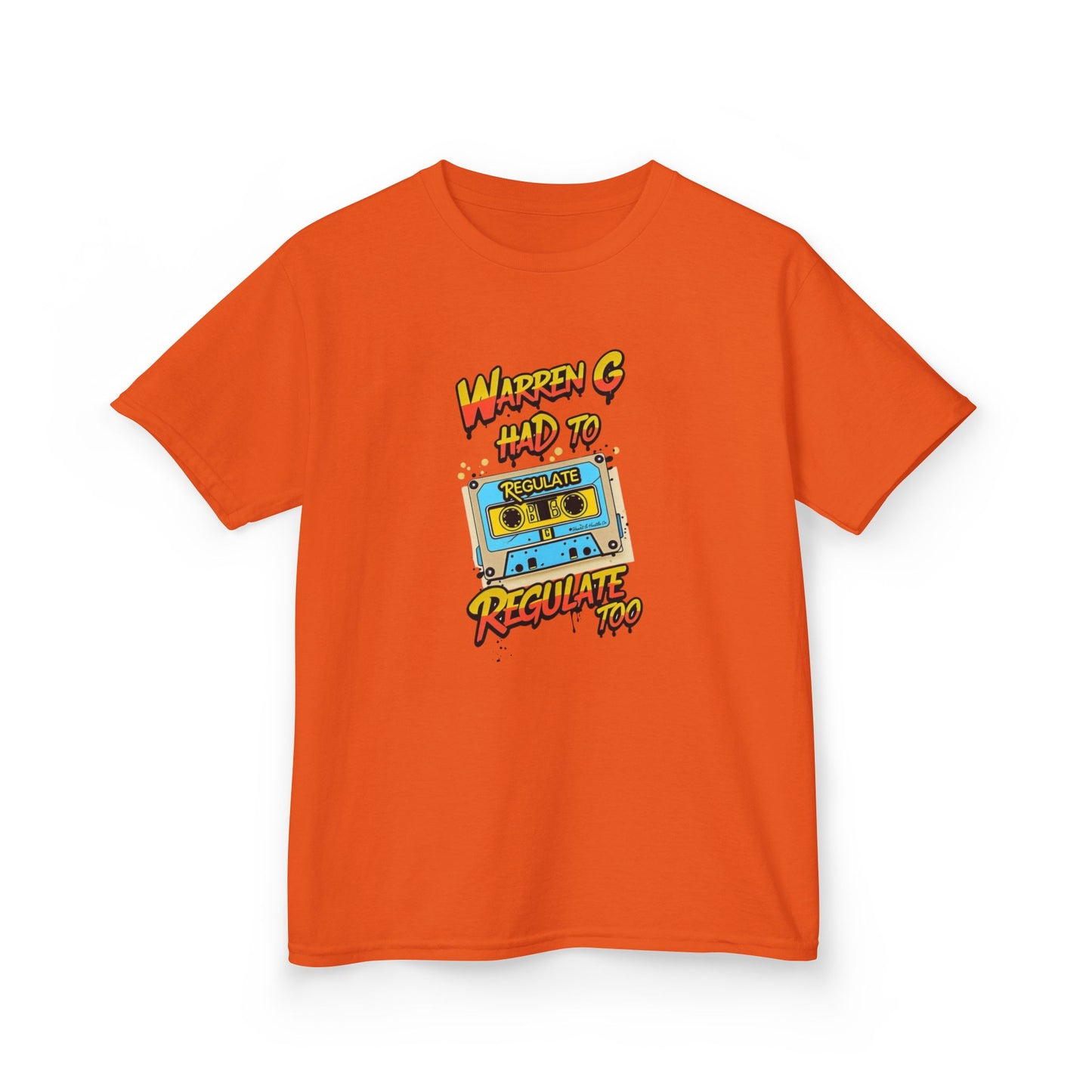 “Regulate Too” Kids Tee – Retro Hip-Hop Inspired