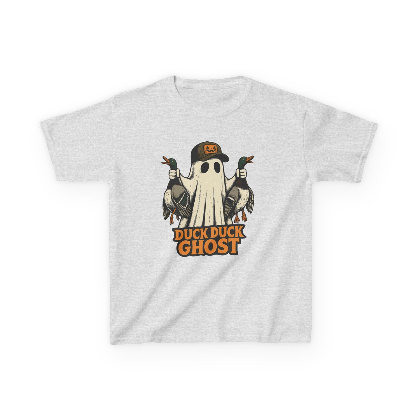 Halloween Kids Tee, Duck Duck Ghost T-Shirt, Fun Halloween Apparel, Perfect for Trick or Treating, Cute Ghost Shirt