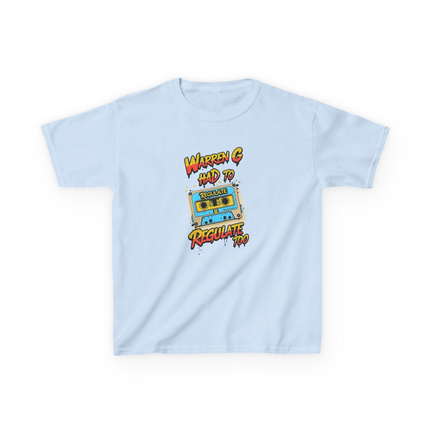 “Regulate Too” Kids Tee – Retro Hip-Hop Inspired