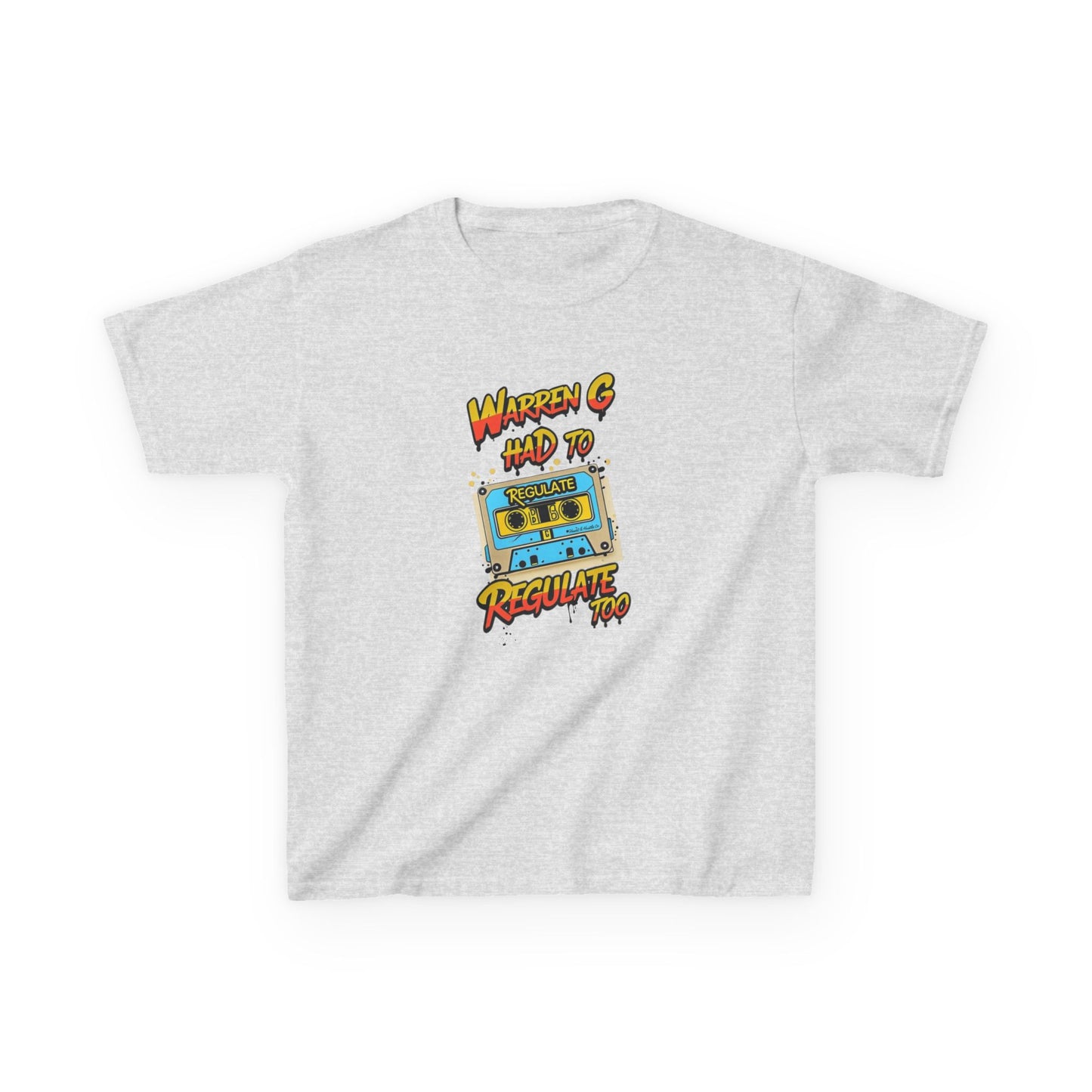 “Regulate Too” Kids Tee – Retro Hip-Hop Inspired