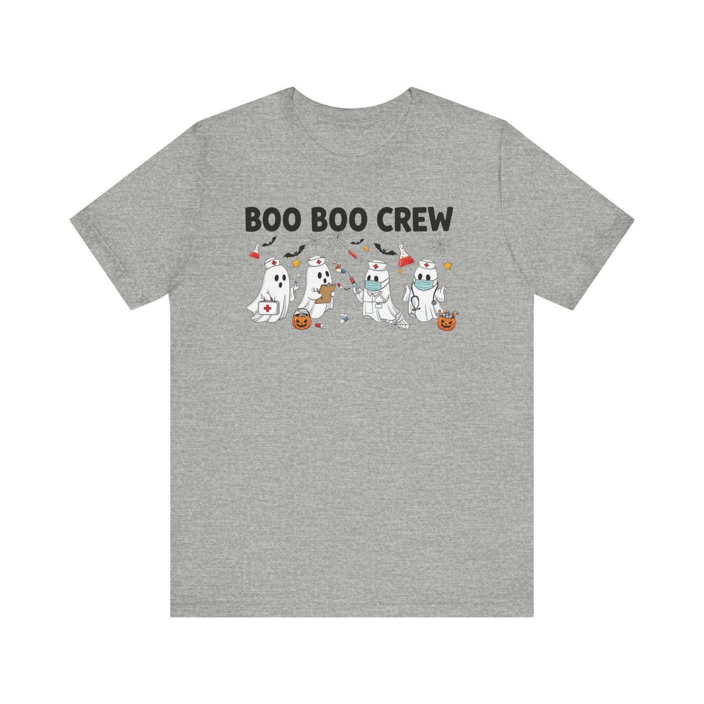 Boo Boo Crew T-Shirt - Fun Halloween Tee, Unisex Tee, Cute Ghost Shirt, Fall Fashion, Halloween Costume Top