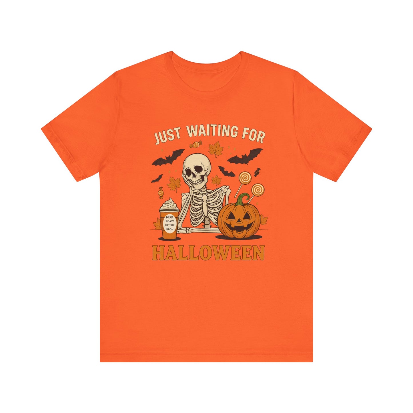 Spooky Halloween Skeleton Tee, Unisex Halloween T-Shirt, Fall Graphic Tee, Skeleton Shirt