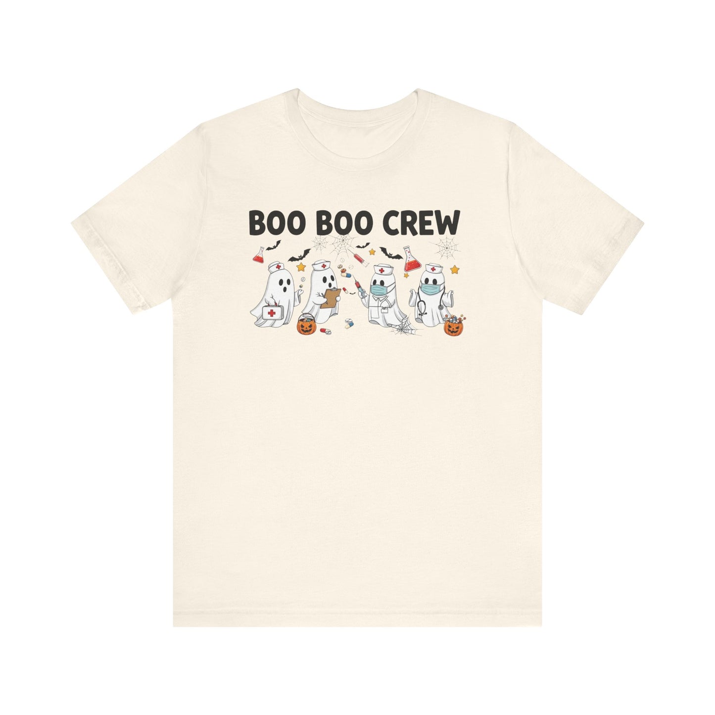 Boo Boo Crew T-Shirt - Fun Halloween Tee, Unisex Tee, Cute Ghost Shirt, Fall Fashion, Halloween Costume Top