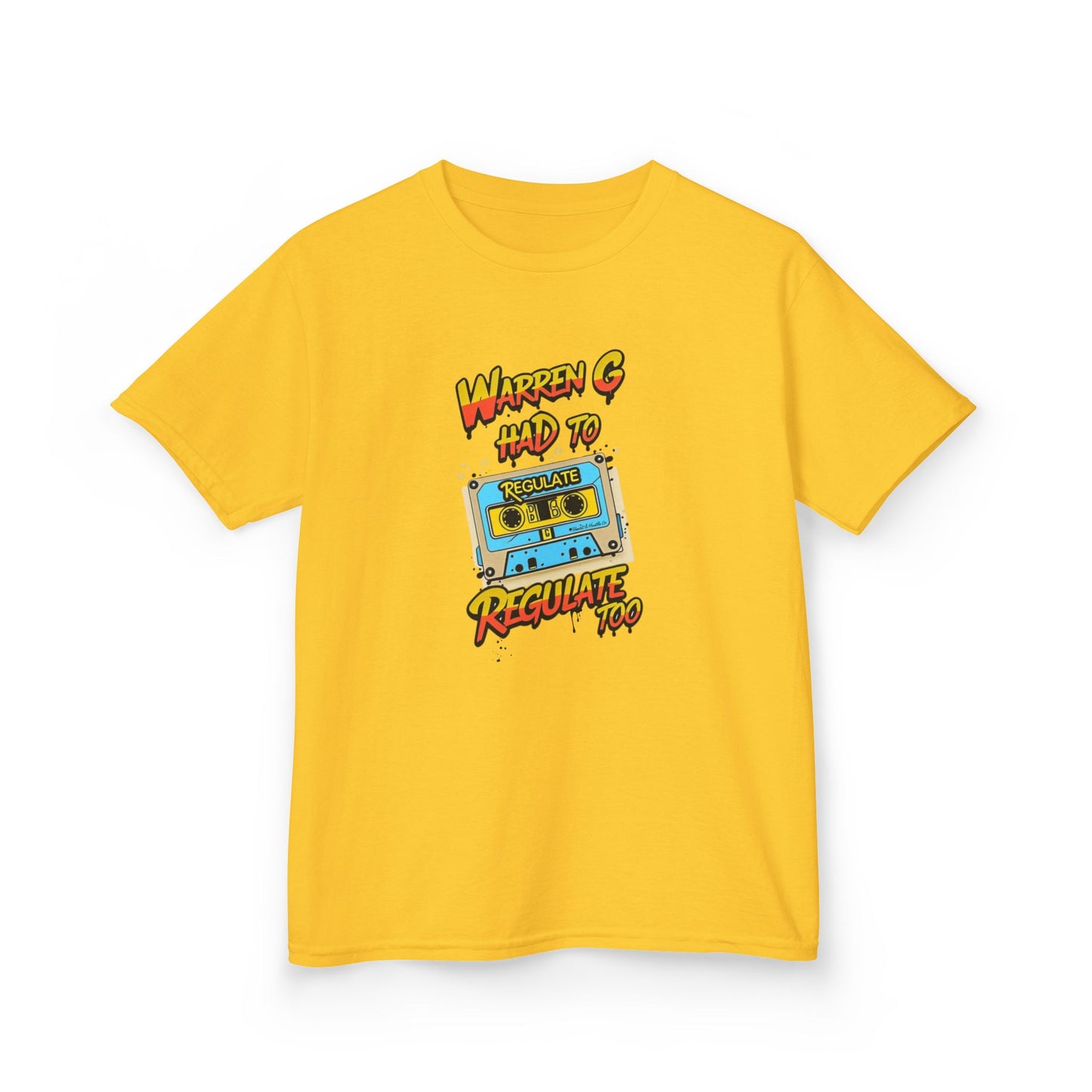 “Regulate Too” Kids Tee – Retro Hip-Hop Inspired