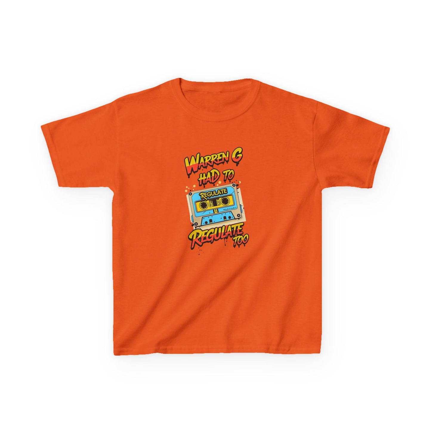 “Regulate Too” Kids Tee – Retro Hip-Hop Inspired