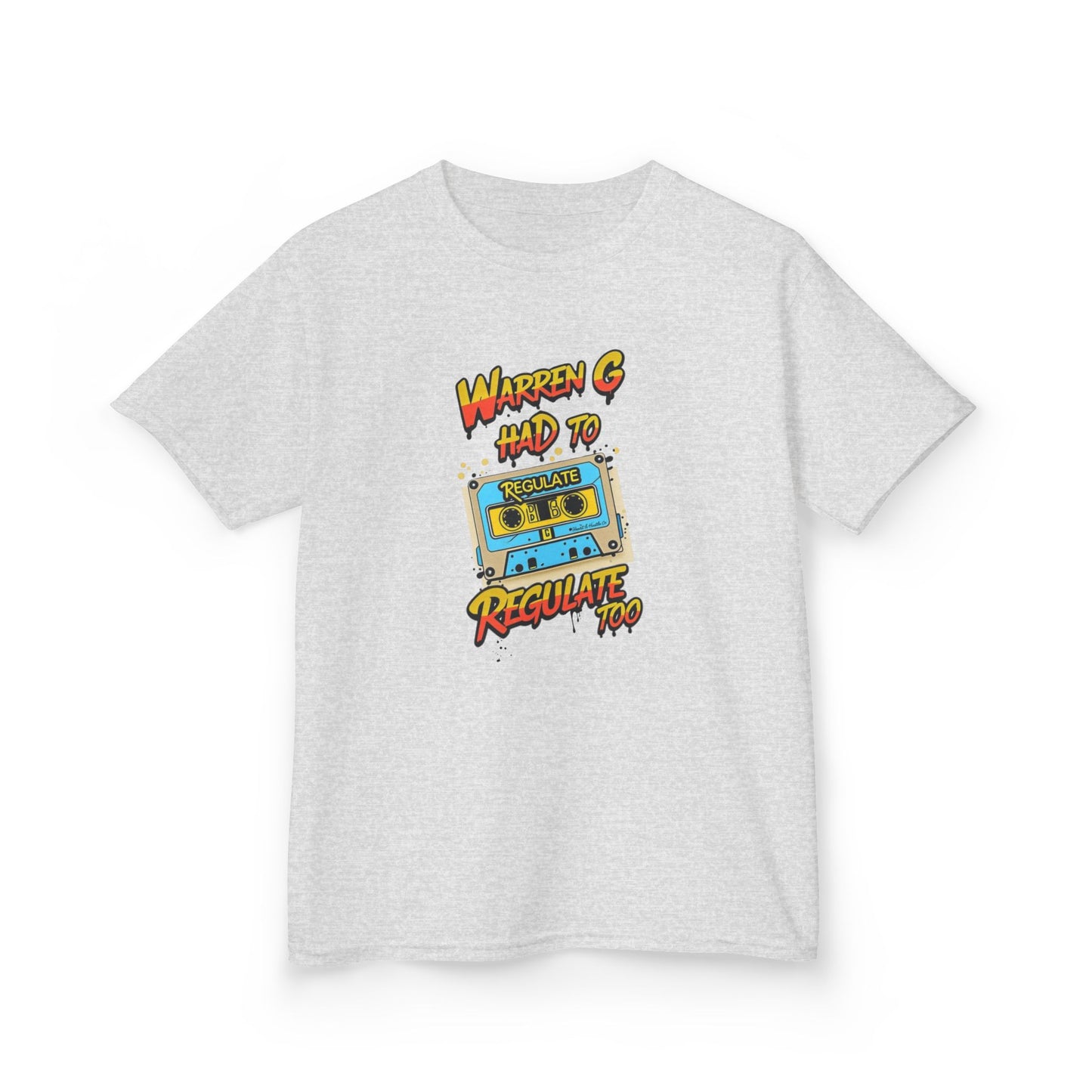“Regulate Too” Kids Tee – Retro Hip-Hop Inspired